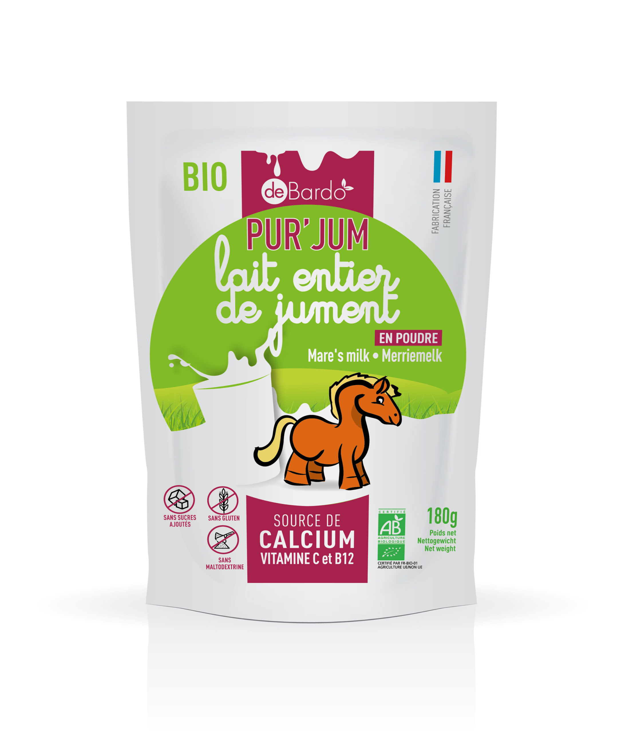 Pack Lait Pur Coco Bio 3 x 200 g – Debardo