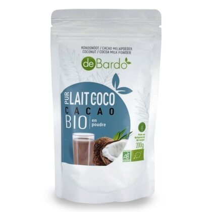 Lait Coco Cacao Végétal Bio 200g Debardo