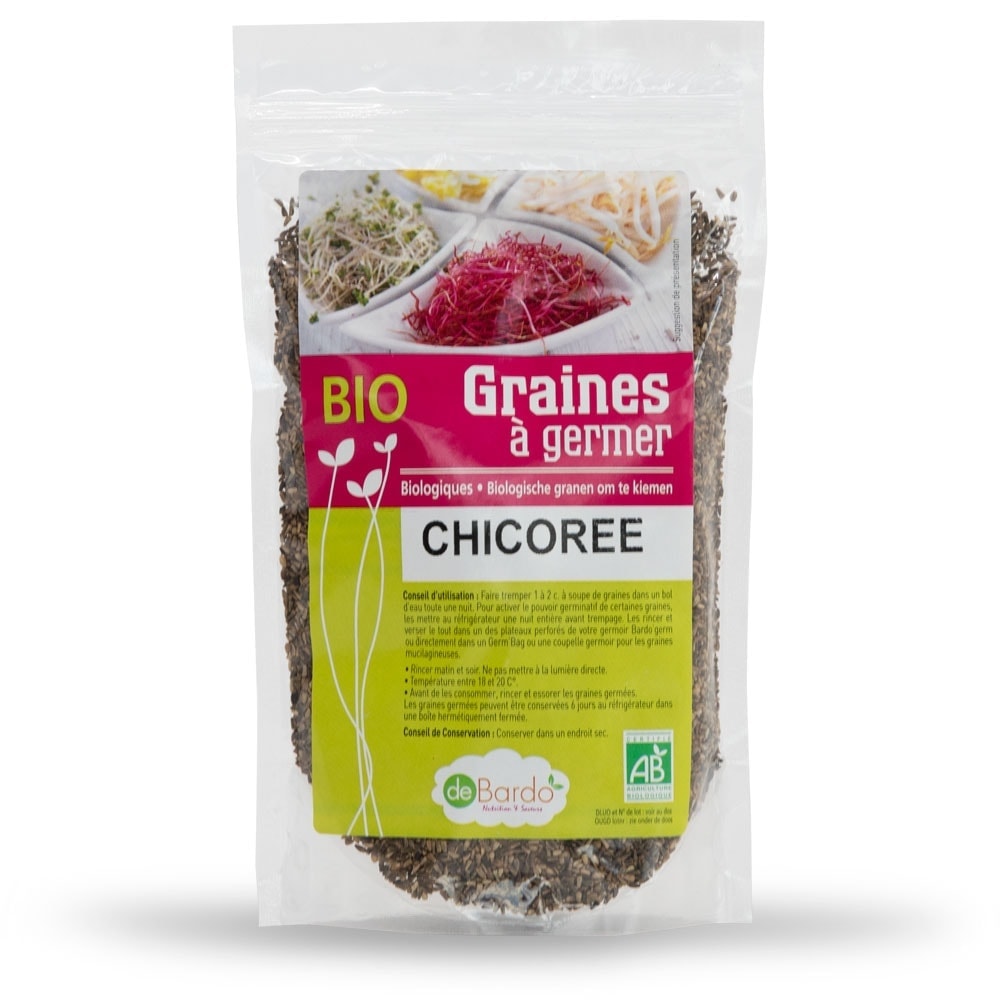 Graines Chicorée Sauvage à Germer Bio 100g - Debardo