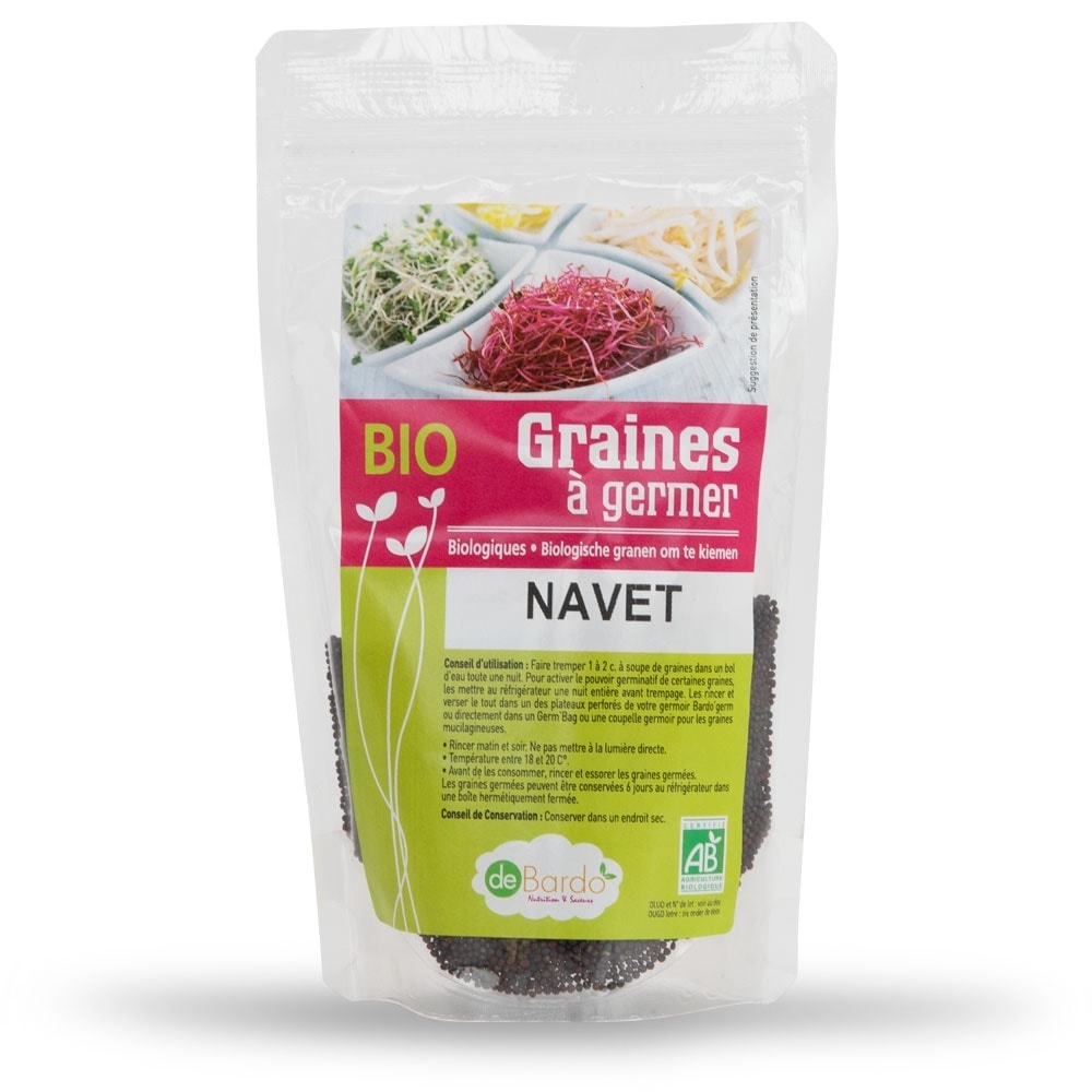 Graines à germer BIO de Salade Piquante