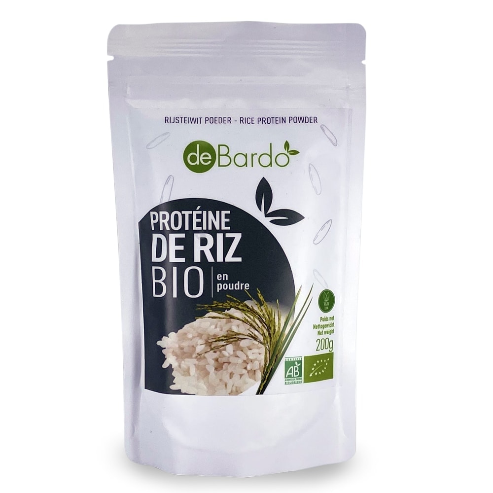 Protéine de Riz en Poudre Bio 200g - Debardo