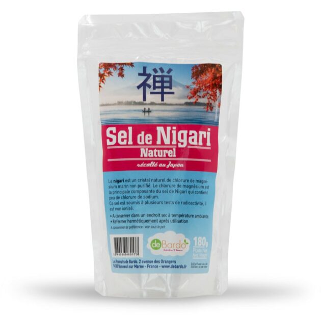 Sel de Nigari Certifié Non Ionisé 180g - Debardo