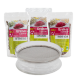 Pack Germination Confirmés  – Coupelle et Graines à Germer