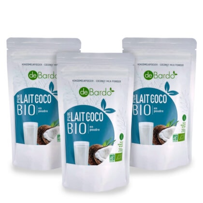 Pack Laits Pur Coco Bio – 3 x 200 g – Debardo